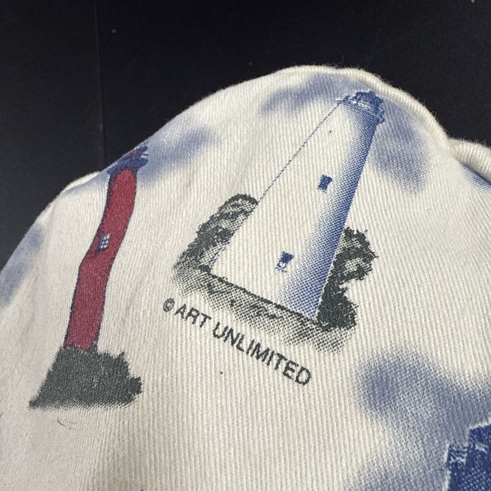 Vintage Art Unlimited Lighthouse Bucket Hat Made In The USA - Picture 8 of 8